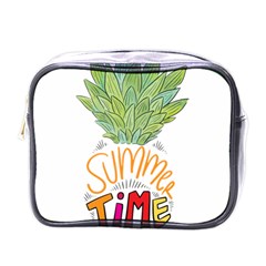 Summer Time Mini Toiletries Bag (one Side) by designsbymallika