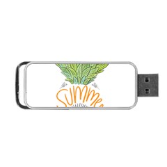 Summer Time Portable Usb Flash (two Sides) by designsbymallika