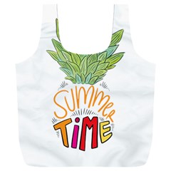 Summer Time Full Print Recycle Bag (xxxl) by designsbymallika