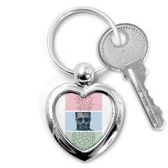 Summer Love Key Chain (heart) by designsbymallika