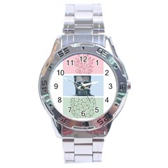 Summer Love Stainless Steel Analogue Watch by designsbymallika