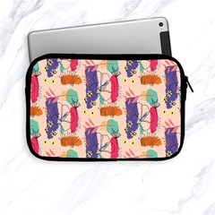 Minimal Floral Art Apple Ipad Mini Zipper Cases by designsbymallika