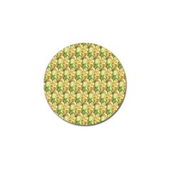 Green Pastel Pattern Golf Ball Marker (4 Pack) by designsbymallika