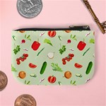 Seamless Pattern With Vegetables  Delicious Vegetables Mini Coin Purse Back