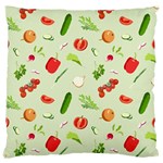 Seamless Pattern With Vegetables  Delicious Vegetables Standard Flano Cushion Case (One Side) Front