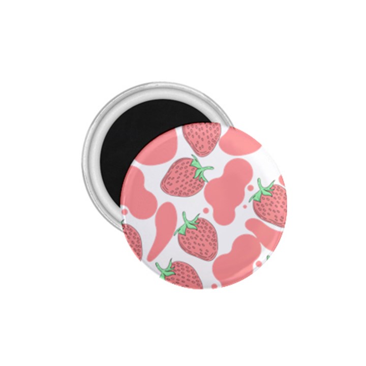 Strawberry Cow Pet 1.75  Magnets