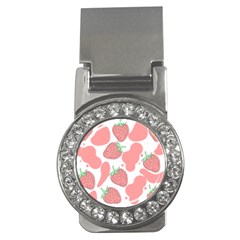 Strawberry Cow Pet Money Clips (cz) 