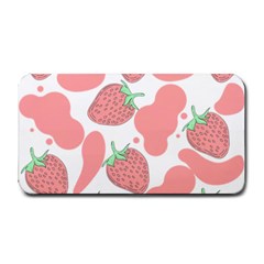 Strawberry Cow Pet Medium Bar Mats by Magicworlddreamarts1