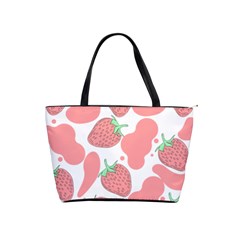 Strawberry Cow Pet Classic Shoulder Handbag by Magicworlddreamarts1