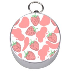 Strawberry Cow Pet Silver Compasses by Magicworlddreamarts1