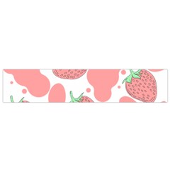 Strawberry Cow Pet Small Flano Scarf