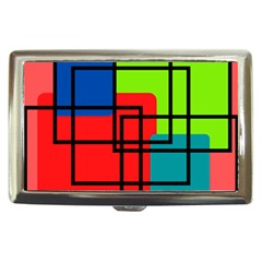 Colorful Rectangle Boxes Cigarette Money Case