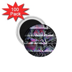 Techno Bouquet 1 75  Magnets (100 Pack)  by MRNStudios