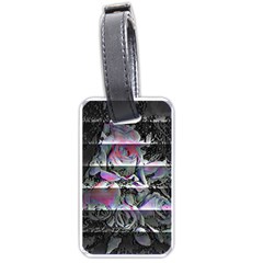 Techno Bouquet Luggage Tag (one Side) by MRNStudios