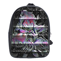 Techno Bouquet School Bag (xl) by MRNStudios