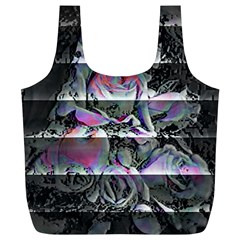 Techno Bouquet Full Print Recycle Bag (xl) by MRNStudios