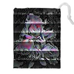 Techno Bouquet Drawstring Pouch (4XL) Front