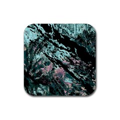 Shallow Water Rubber Coaster (square)  by MRNStudios