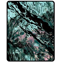 Shallow Water Double Sided Fleece Blanket (medium)  by MRNStudios