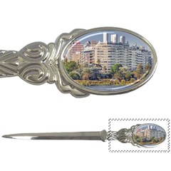 Urban Coastal Scene, Montevideo Uruguay Letter Opener by dflcprintsclothing