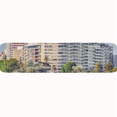 Urban Coastal Scene, Montevideo Uruguay Large Bar Mats by dflcprintsclothing