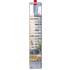 Urban Coastal Scene, Montevideo Uruguay Large Book Marks by dflcprintsclothing