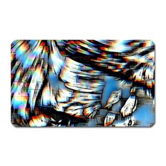 Rainbow Vortex Magnet (rectangular) by MRNStudios