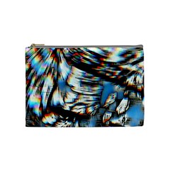 Rainbow Vortex Cosmetic Bag (medium) by MRNStudios