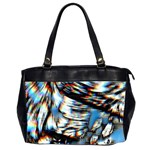 Rainbow Vortex Oversize Office Handbag (2 Sides) Front