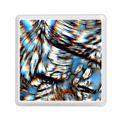 Rainbow Vortex Memory Card Reader (square) by MRNStudios