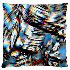 Rainbow Vortex Standard Flano Cushion Case (one Side) by MRNStudios