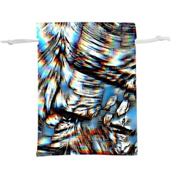 Rainbow Vortex  Lightweight Drawstring Pouch (xl) by MRNStudios