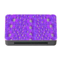 Paradise Flowers In A Peaceful Environment Of Floral Freedom Memory Card Reader with CF