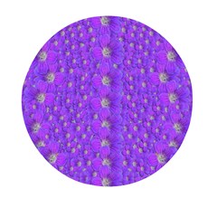 Paradise Flowers In A Peaceful Environment Of Floral Freedom Mini Round Pill Box (Pack of 3)