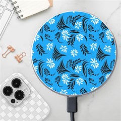 Folk Flowers Art Pattern Floral  Surface Design  Seamless Pattern Wireless Charger