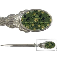 Folk Flowers Art Pattern Floral  Surface Design  Seamless Pattern Letter Opener by Eskimos