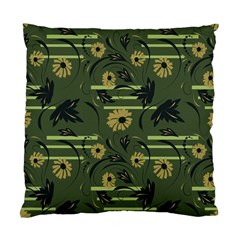 Folk Flowers Art Pattern Floral  Surface Design  Seamless Pattern Standard Cushion Case (two Sides) by Eskimos