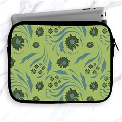 Folk Flowers Art Pattern Apple Ipad 2/3/4 Zipper Cases by Eskimos