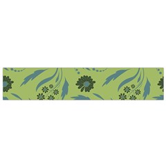 Folk Flowers Art Pattern Small Flano Scarf by Eskimos