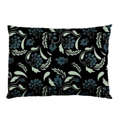 Folk Flowers Art Pattern Pillow Case by Eskimos