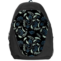 Folk Flowers Art Pattern Backpack Bag