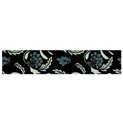 Folk Flowers Art Pattern Small Flano Scarf