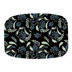 Folk Flowers Art Pattern Mini Square Pill Box