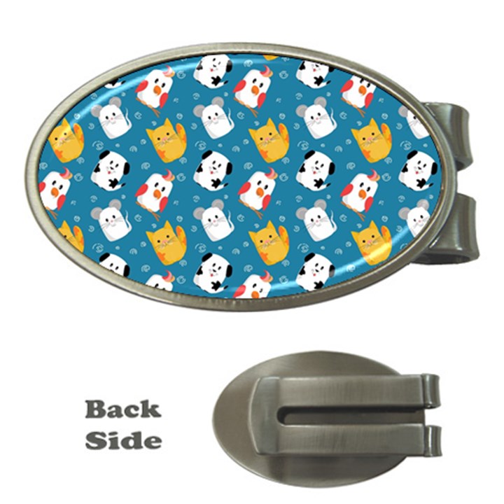 Funny Pets Money Clips (Oval) 