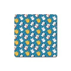 Funny Pets Square Magnet by SychEva