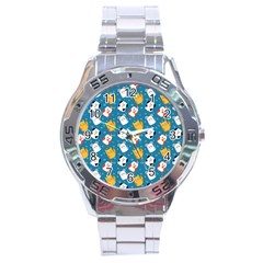 Funny Pets Stainless Steel Analogue Watch by SychEva