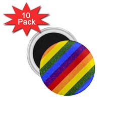 Lgbt Pride Motif Flag Pattern 1 1 75  Magnets (10 Pack)  by dflcprintsclothing