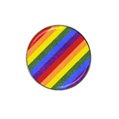 Lgbt Pride Motif Flag Pattern 1 Hat Clip Ball Marker (4 Pack) by dflcprintsclothing