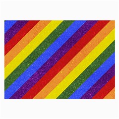 Lgbt Pride Motif Flag Pattern 1 Large Glasses Cloth by dflcprintsclothing