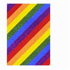 Lgbt Pride Motif Flag Pattern 1 Large Garden Flag (two Sides) by dflcprintsclothing